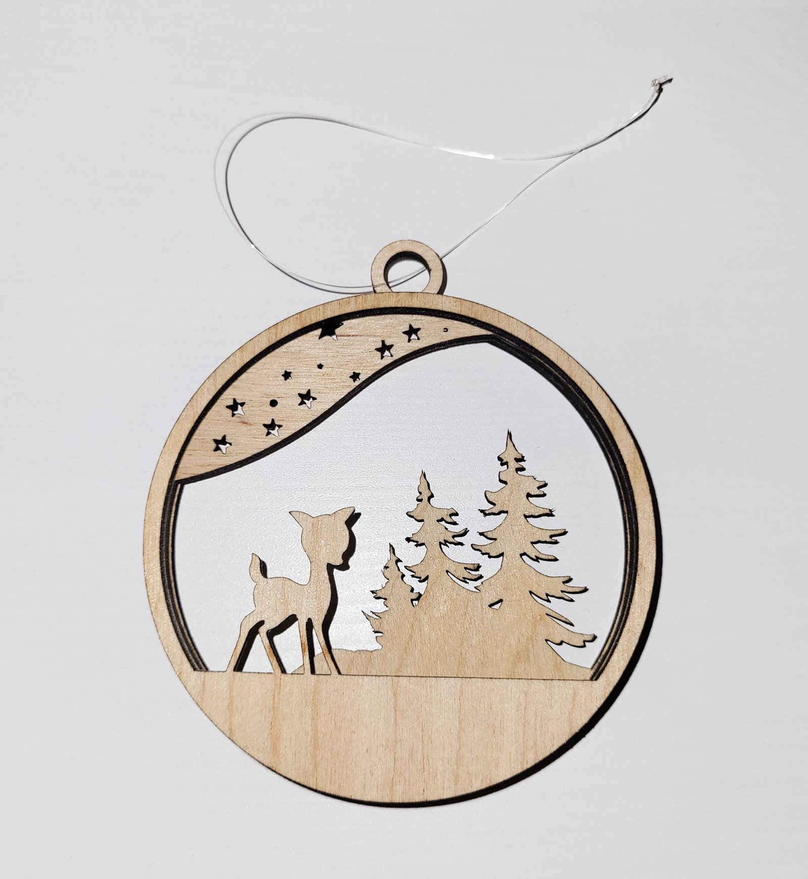 3d mediniai Kalėdiniai žaisliukai